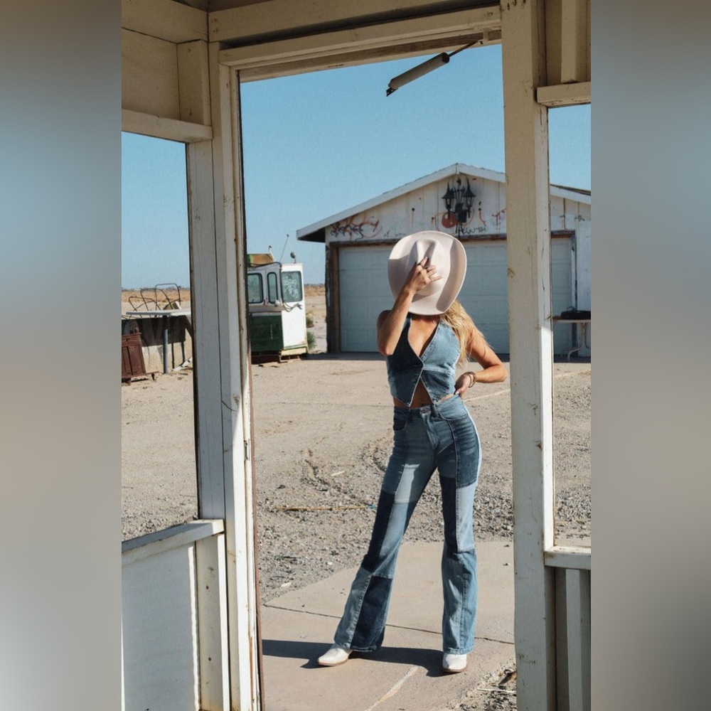 Sylar Patchwork Jeans AFRM